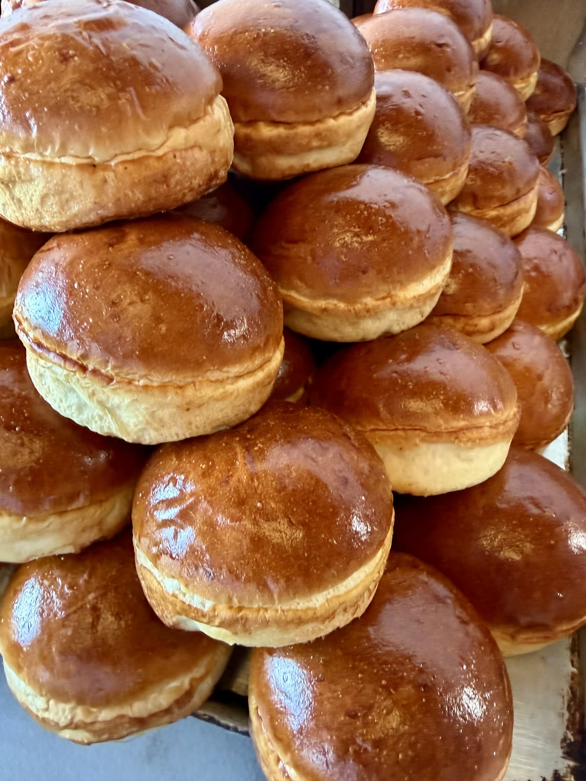 Buns baked in-house